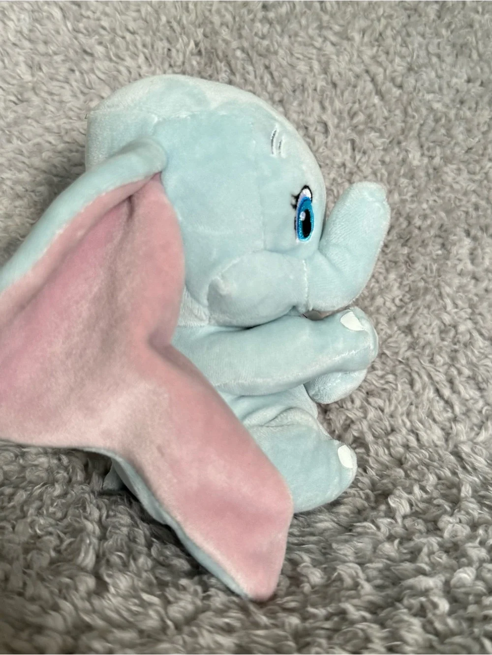 Ty Sparkle Dumbo Beanie Baby Plush 6” Elephant Disney Classic Stuffed Animal Toy